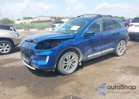 2022 Ford Escape Sel Hybrid from USA, damaged, VIN 1FMCU9CZ9NUB22867